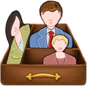 address book contacts groups icon